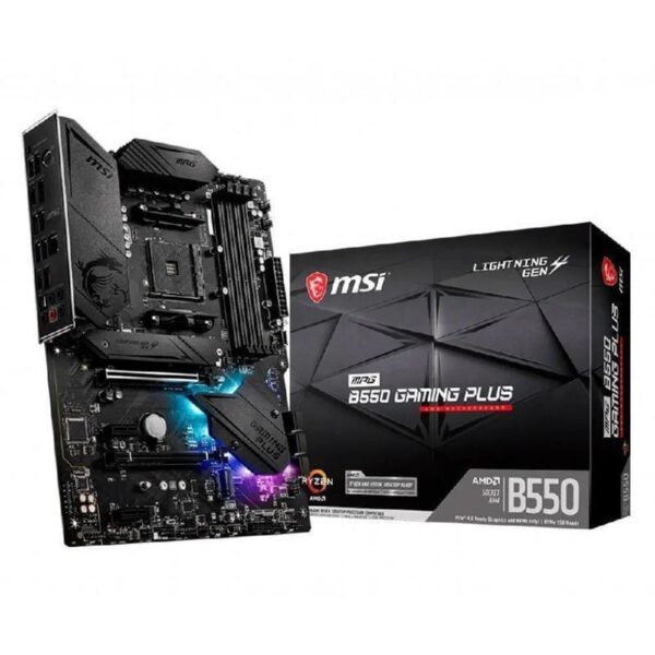 Placa-Mãe MSI MPG B550 Gaming Plus | AMD AM4 | ATX