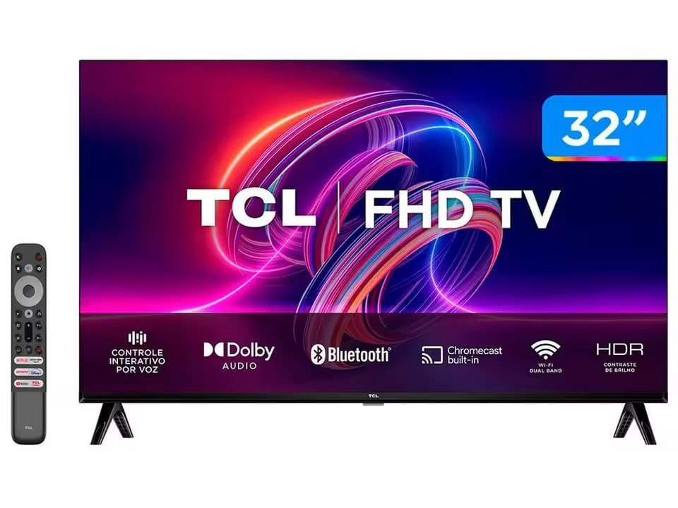 Smart TV 32” Full HD TCL Android