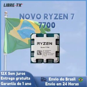 Processador AMD Ryzen 7 7700 AM5 Novo