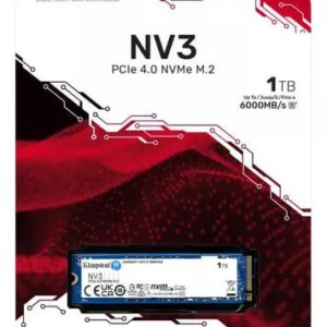 SSD M.2 GEN4 NVMe Kingston NV3, 1TB, 6000MB