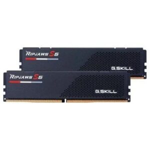 Memória RAM G.Skill Ripjaws S5 Series 32GB (2x16GB) | DDR5 6000MHz | 288-Pin | Intel XMP | Preto